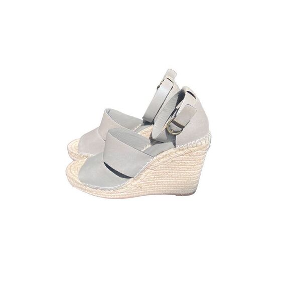 Treasure & Bond Sannibel Platform Wedge Sandal grey size 10 - Picture 4 of 6
